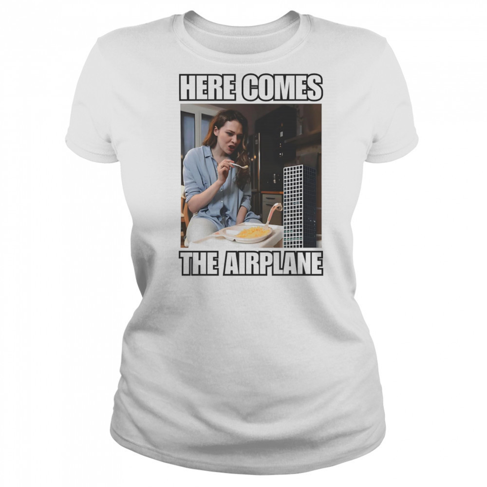Here comes the airplane shirt Women's T-shirt