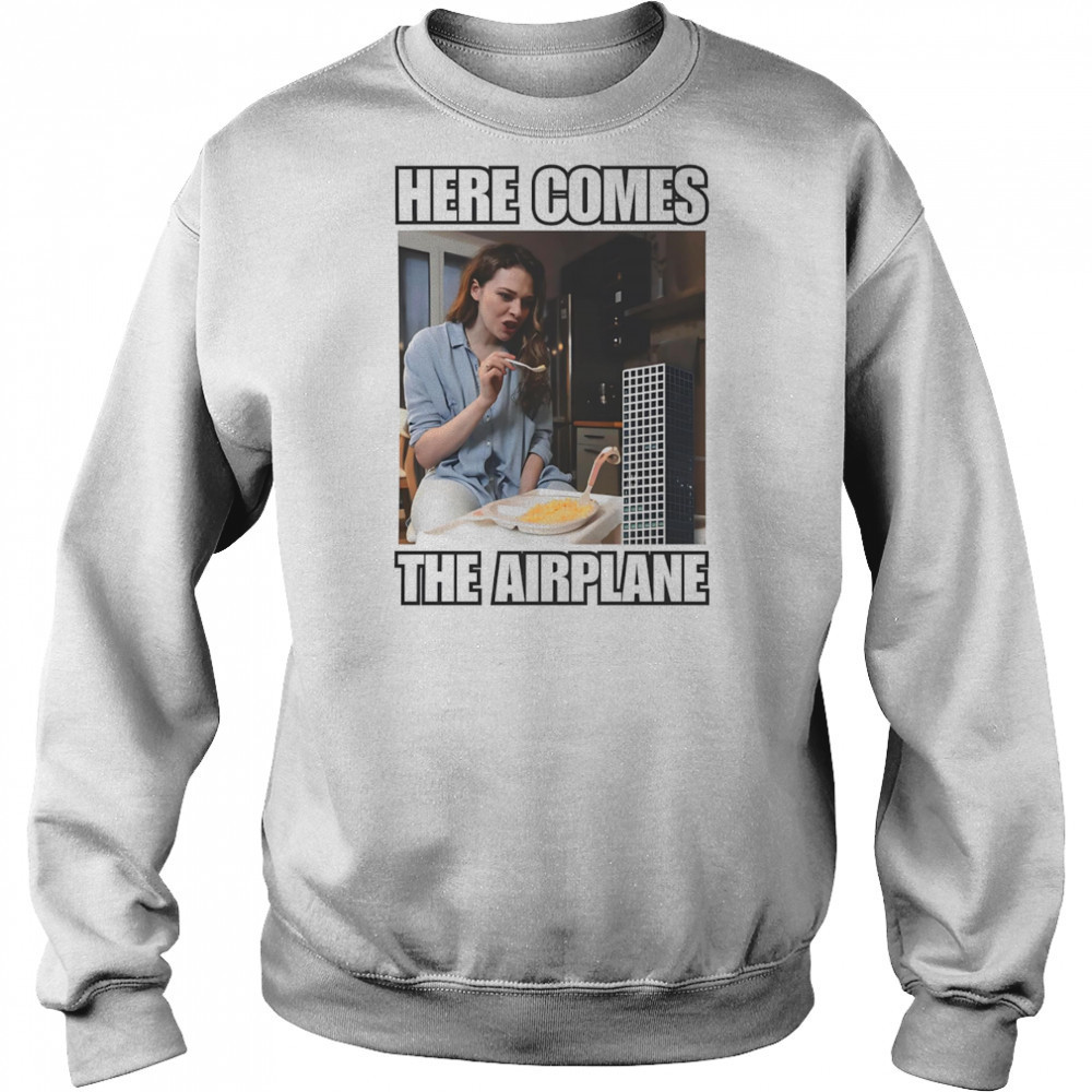 Here comes the airplane shirt Hoodie