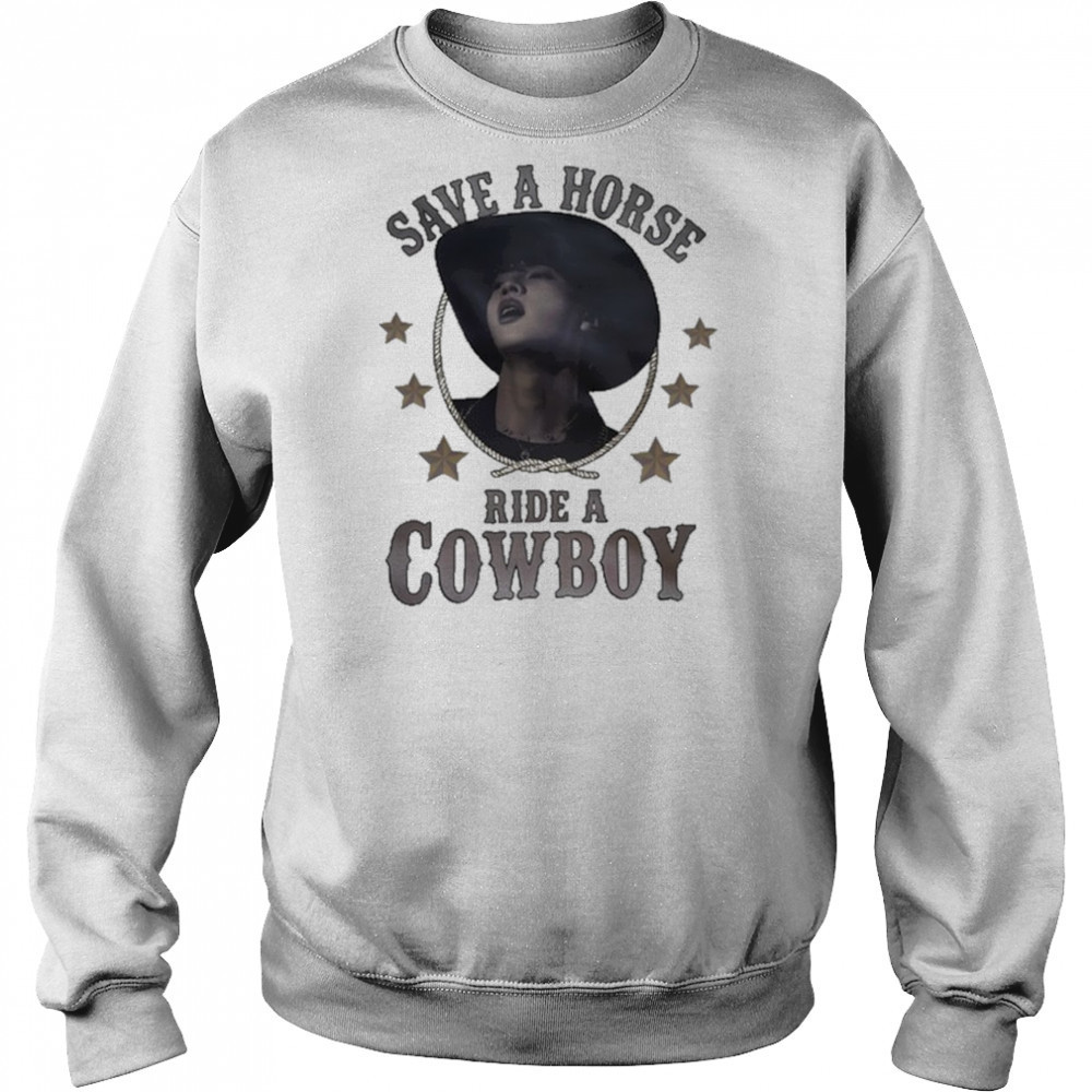 IJBOL Save A Hores Ride A Cowboy Shirt Hoodie