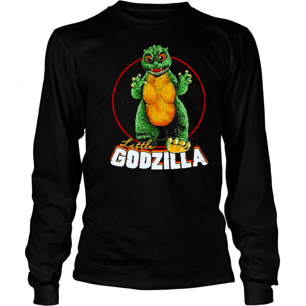 Little Godzilla shirt Long Sleeved