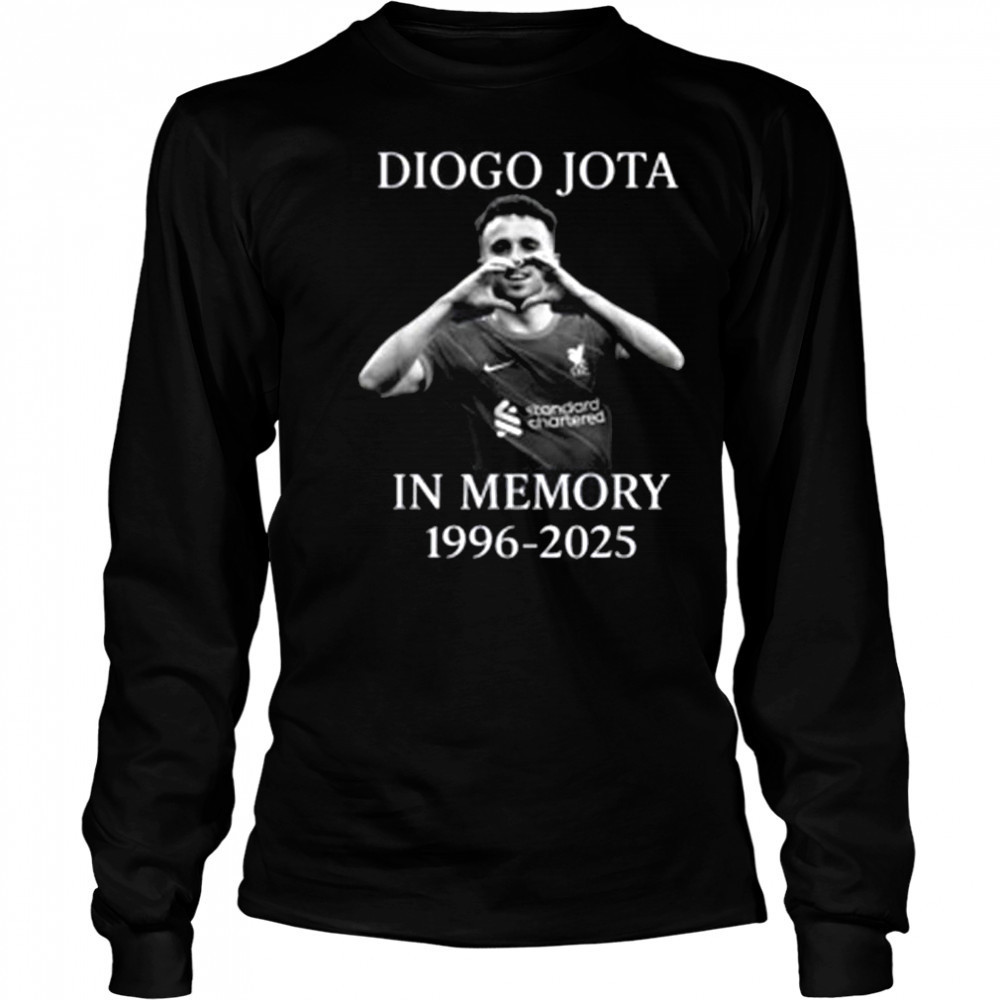 Love Tee Diogo Jota In Memory shirt Long Sleeved