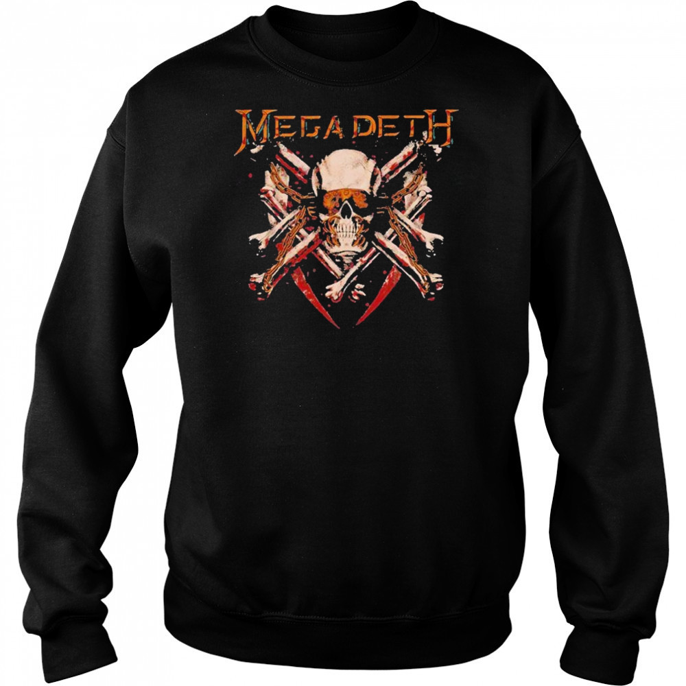 Megadeth 40th Anniversary Collection Killing Is My Business Two Sided Unisex T-Shirt Hoodie