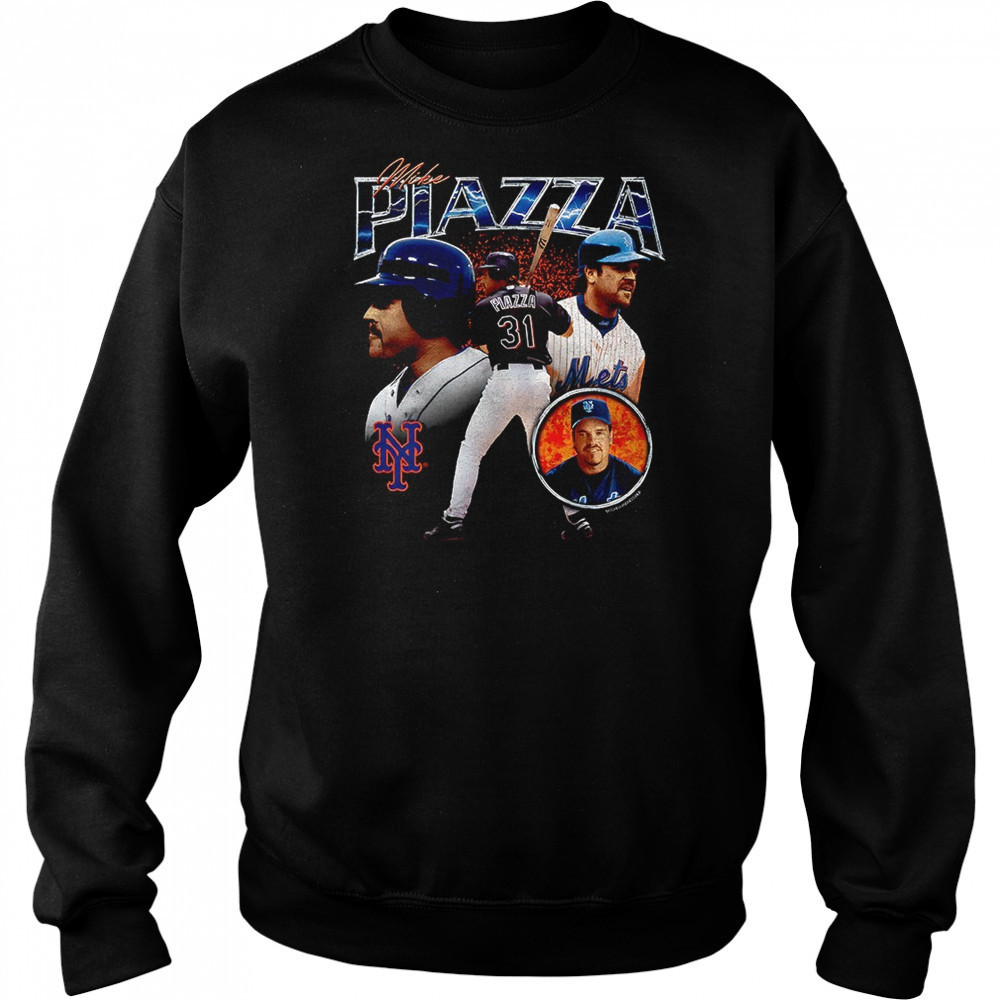 Mike Piazza New York Mets 2000 Subway Series 25th Anniversary Power shirt Hoodie