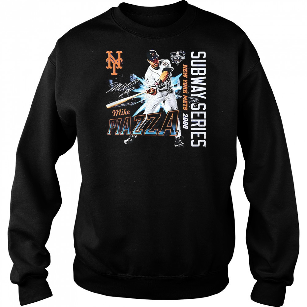 Mike Piazza New York Mets 2000 Subway Series 25th Anniversary shirt Hoodie