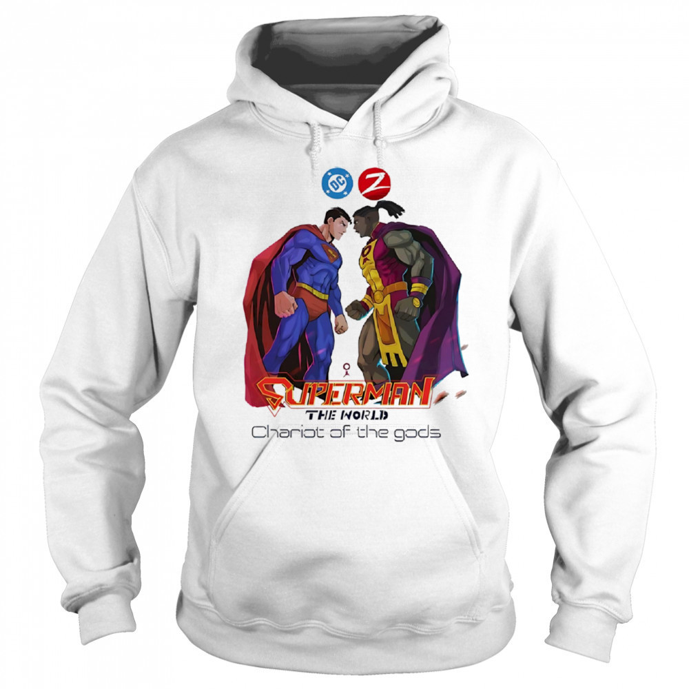 Superman The World on Zebra Comics shirt Sweatshirt