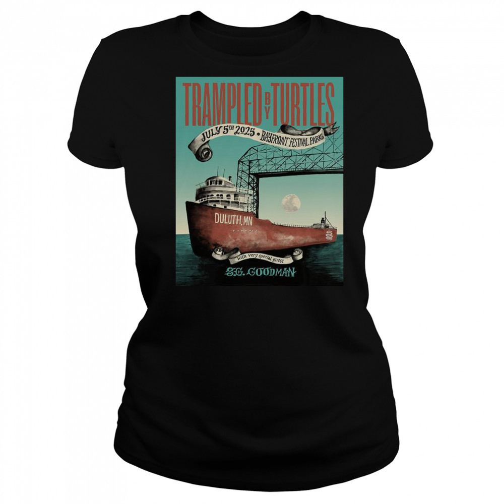 Trampled By Turtles Duluth MN 2025 July 05 SG Goodman T-Shirt Women's T-shirt