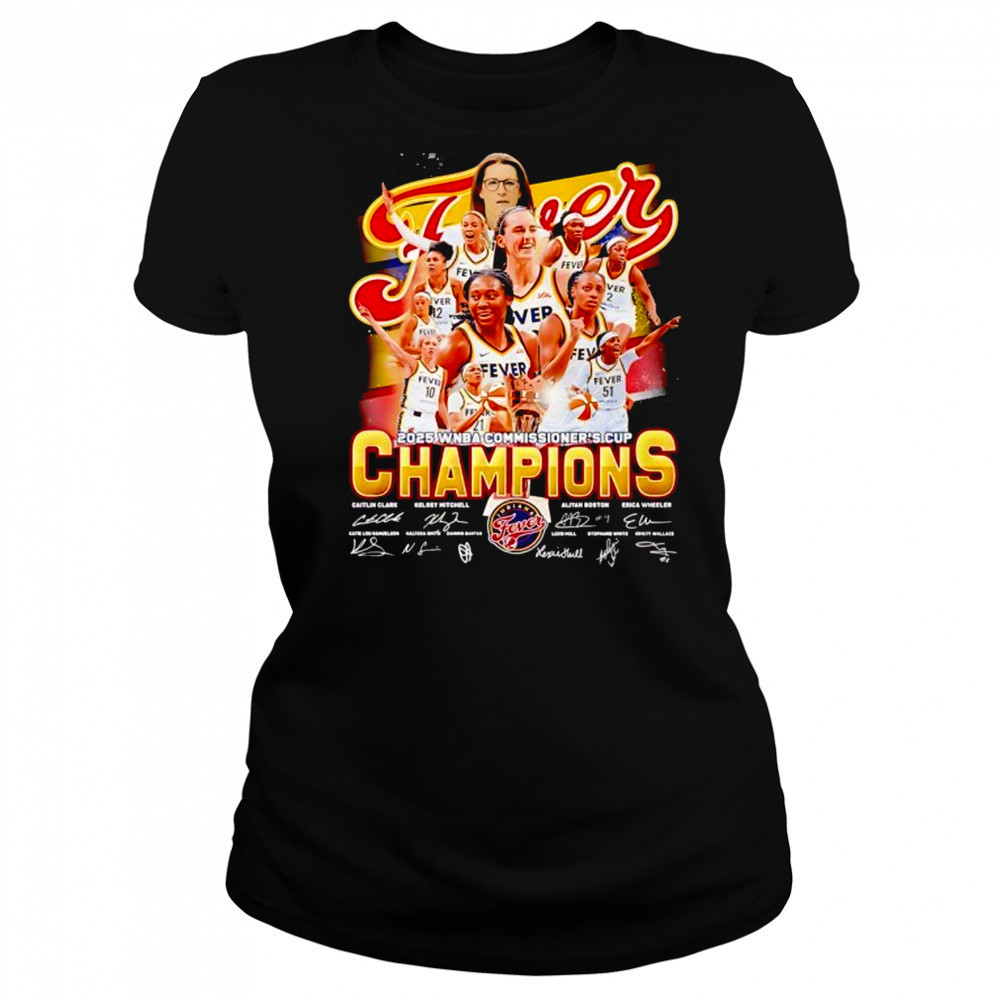 WNBA Commissioner’s Cup 2025 Champion Indiana Fever Premium shirt Women's T-shirt
