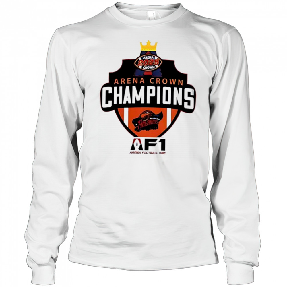 Albany Empire 2025 Arenabowl Champions shirt Long Sleeved