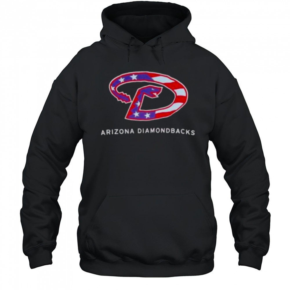Arizona Diamondbacks USA flag shirt Hoodie