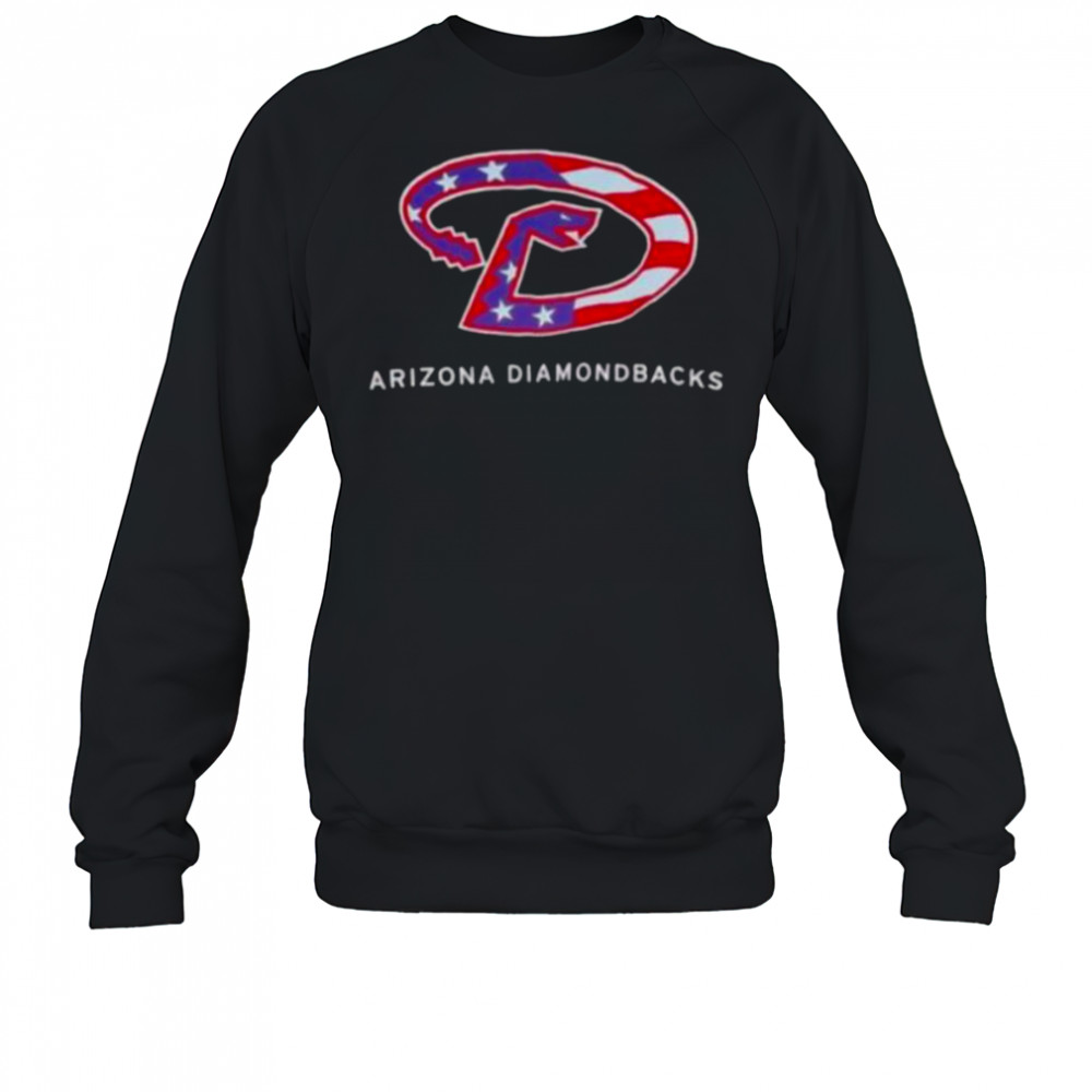 Arizona Diamondbacks USA flag shirt Sweatshirt