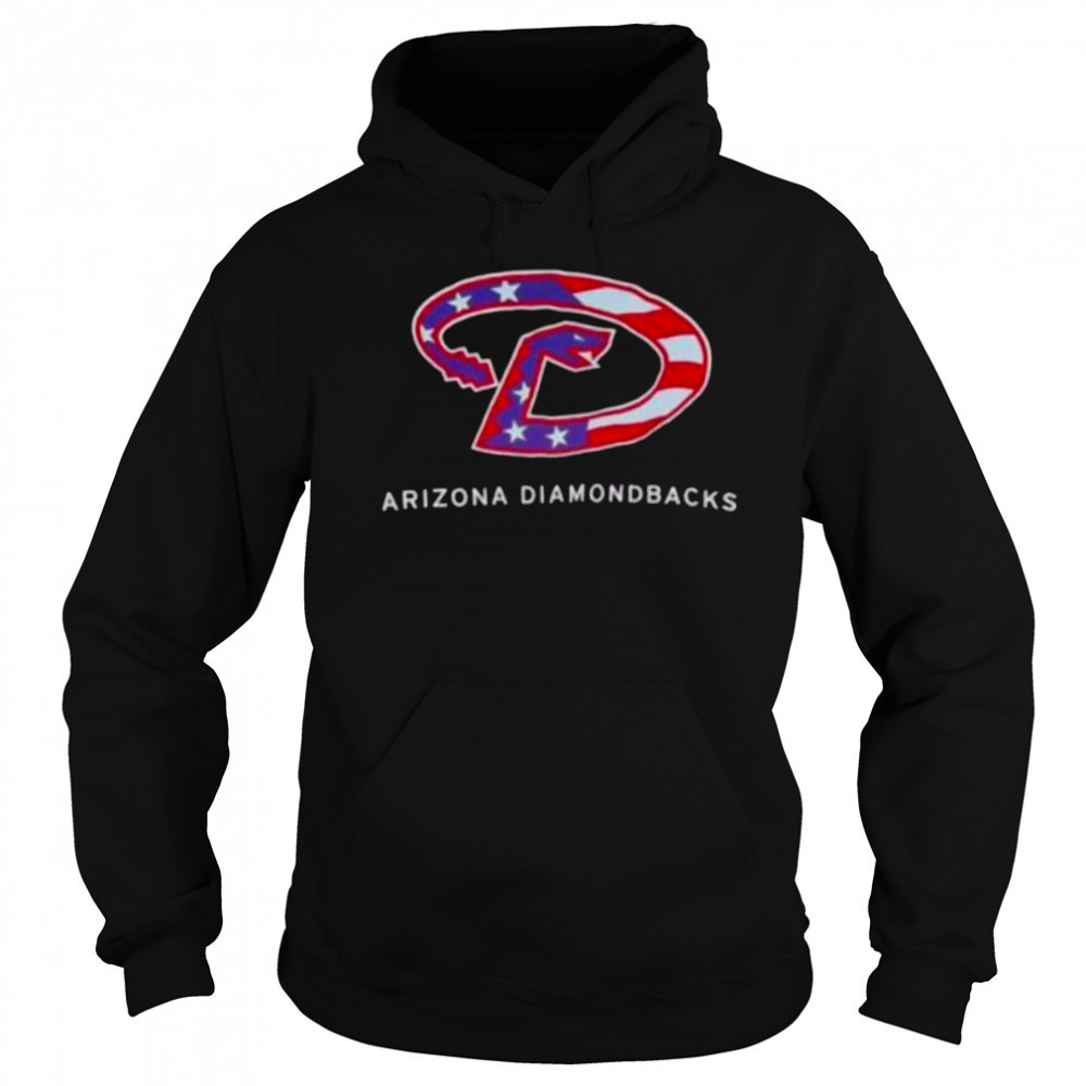 Arizona Diamondbacks USA flag shirt Sweatshirt