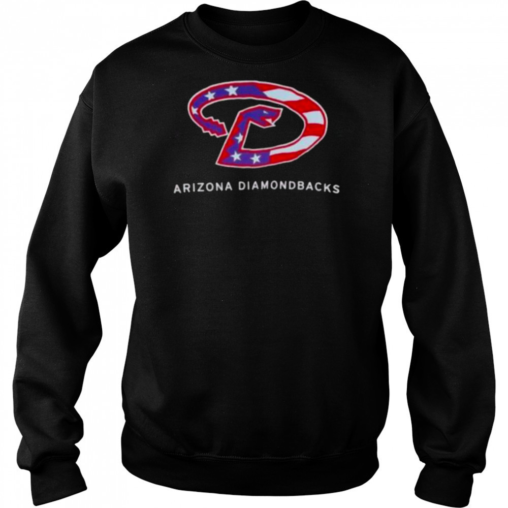 Arizona Diamondbacks USA flag shirt Hoodie