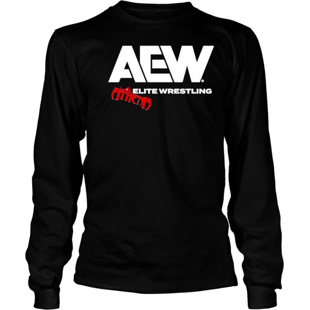 Athena Elite Wrestling T-Shirt Long Sleeved