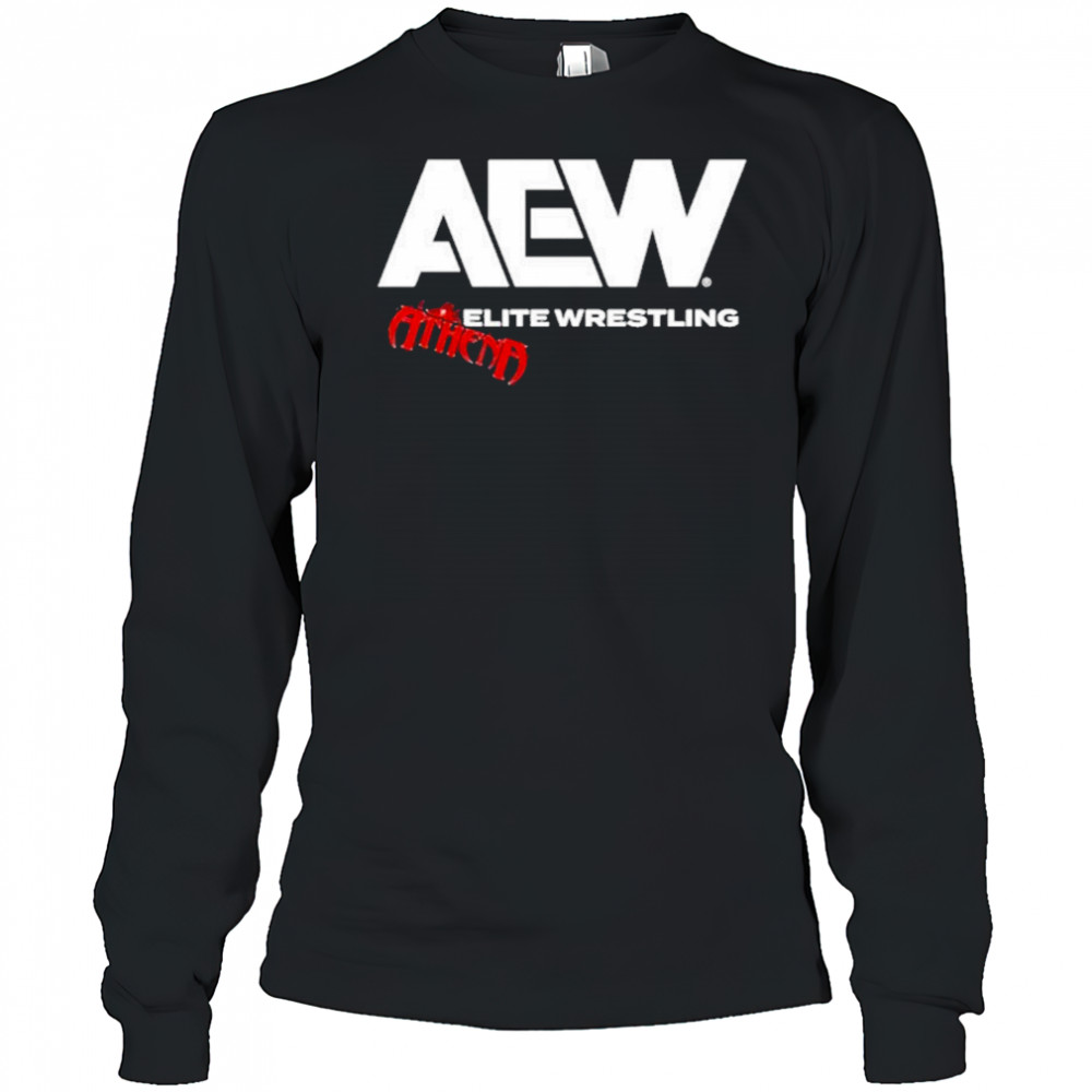 Athena Elite Wrestling T-Shirt Long Sleeved