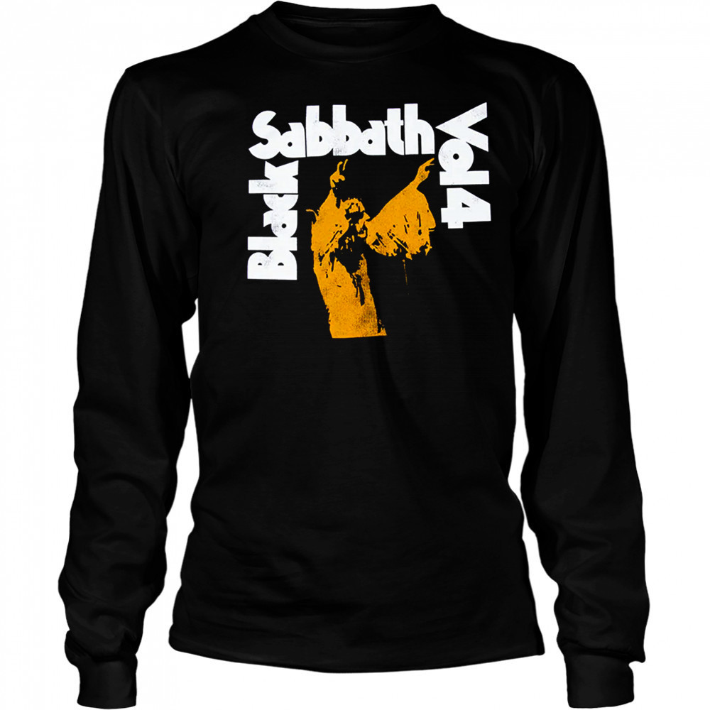 Black Sabbath Vol 4 T-Shirt Long Sleeved