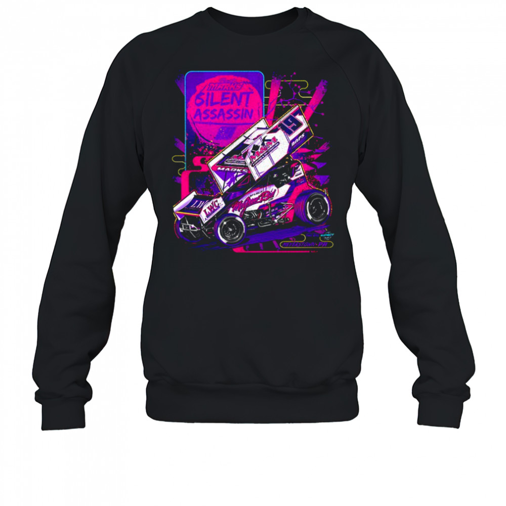 Brent Marks Silent Assassin Sprint Car Racing Tribute shirt Sweatshirt