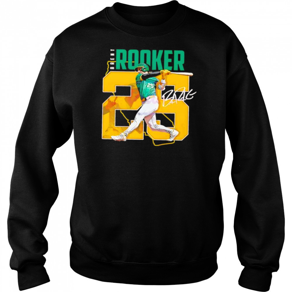 Brent Rooker Sacramento Baseball Player Number Graphic shirt Hoodie