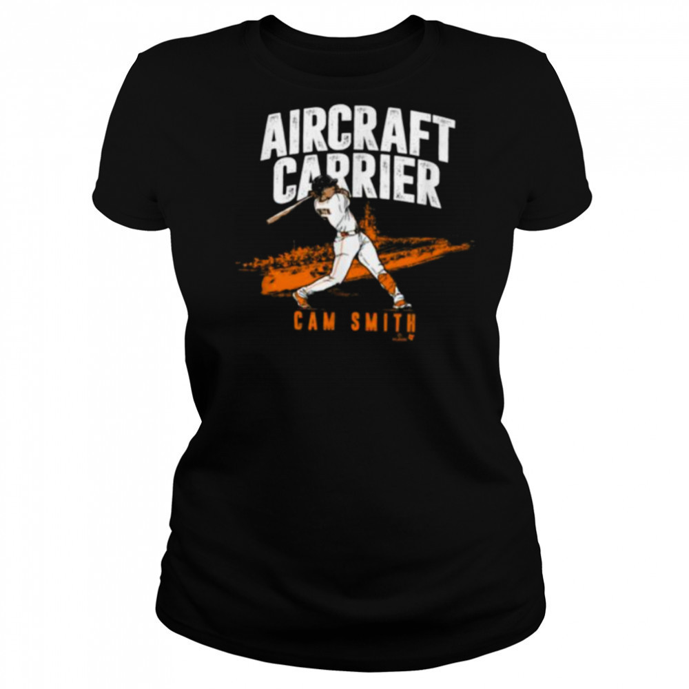 Cam Smith Aircraft Carrier Houston Baseball T Shirt Women's T-shirt