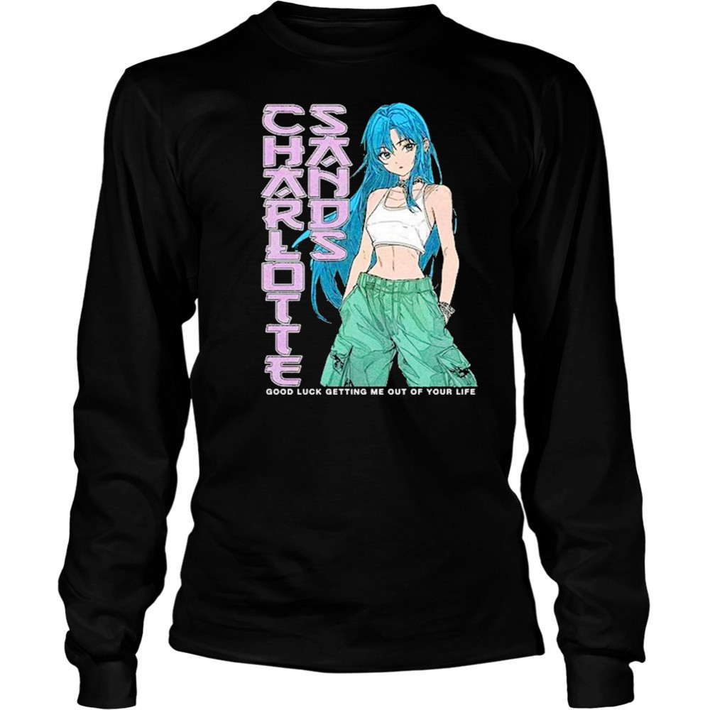 Charlotte Sands Good Luck Anime T-Shirt Long Sleeved