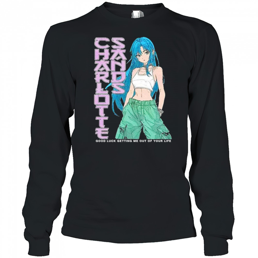 Charlotte Sands Good Luck Anime T-Shirt Long Sleeved