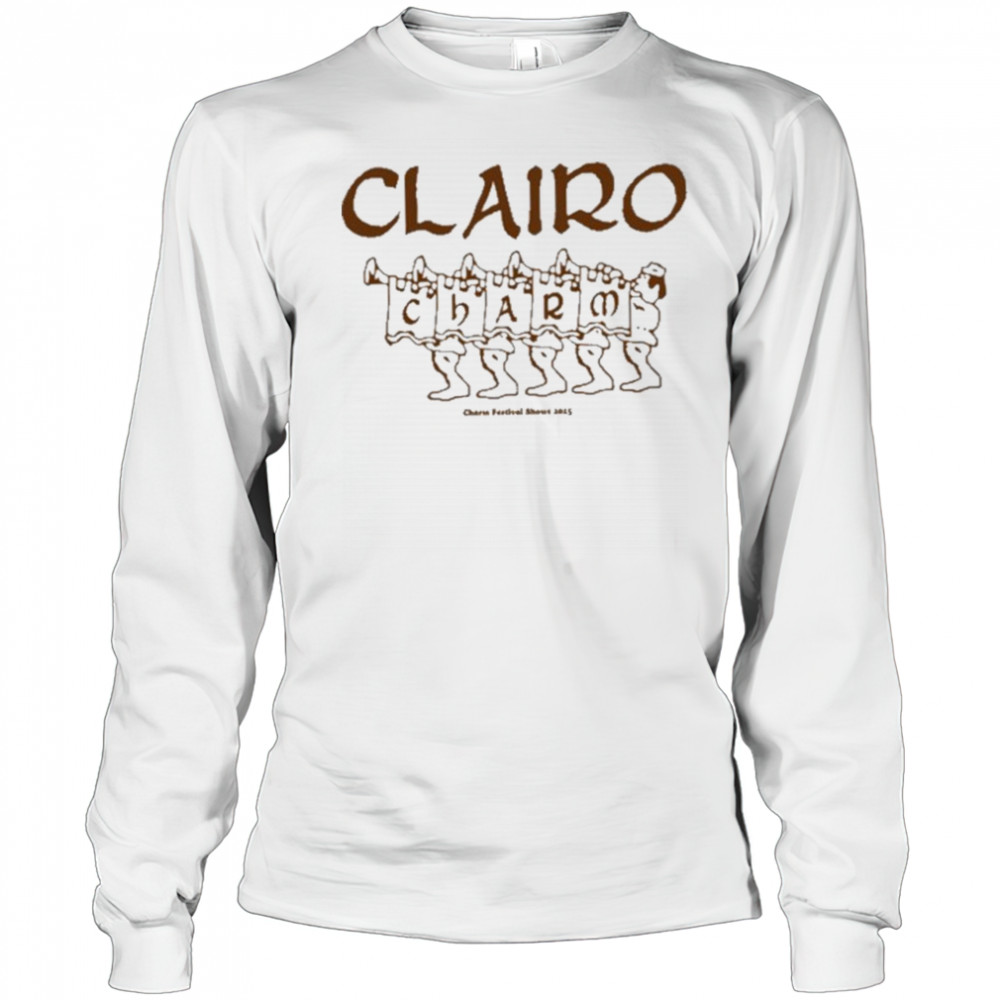 Clairo Charm Festival Shows 2025 shirt Long Sleeved