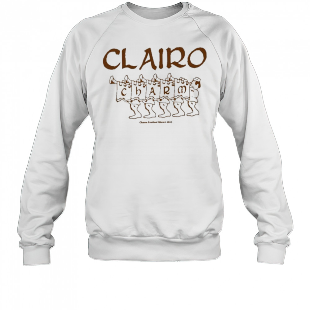 Clairo Charm Festival Shows 2025 shirt Sweatshirt