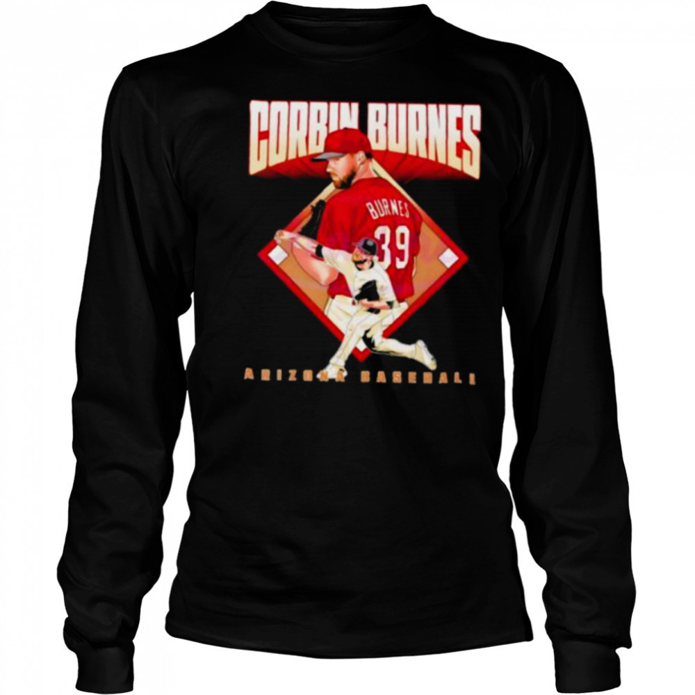 Corbin Burnes Arizona Diamondbacks baseball graphic shirt Long Sleeved