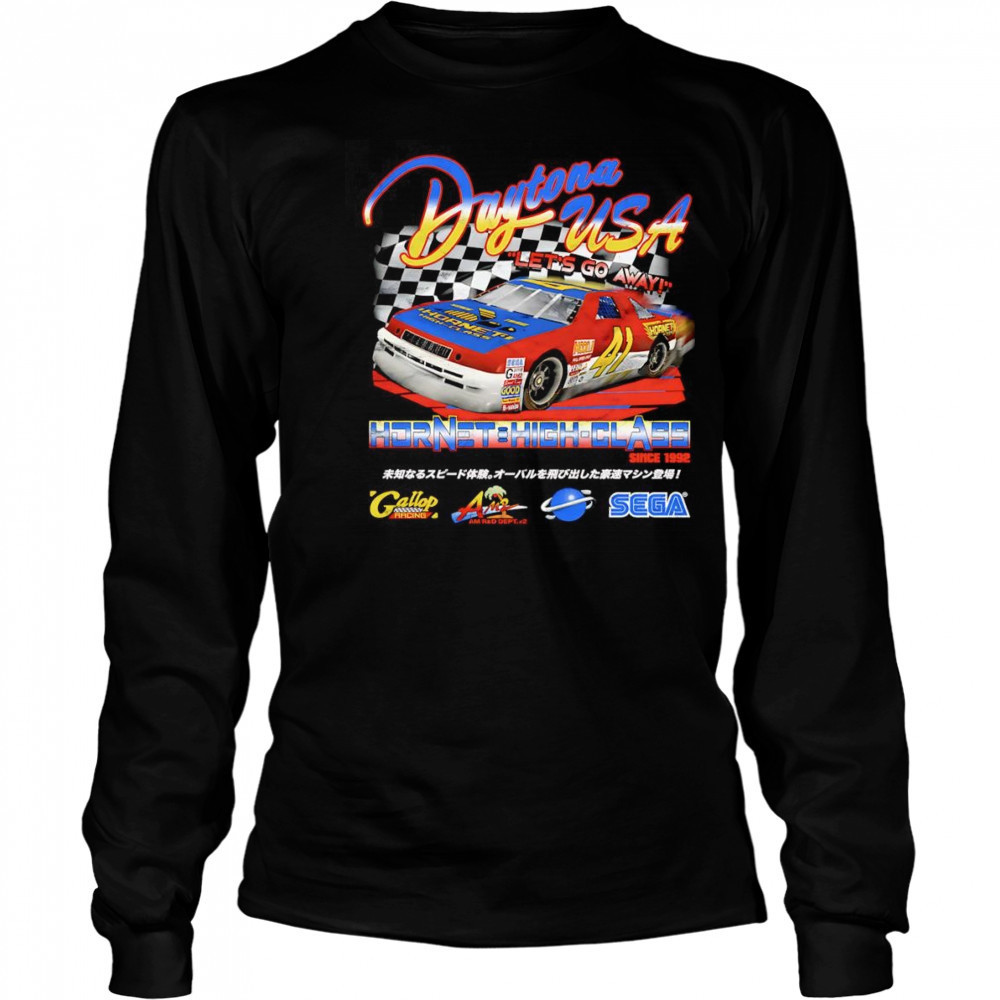 Daytona USA let’s go away Hornet high class shirt Long Sleeved