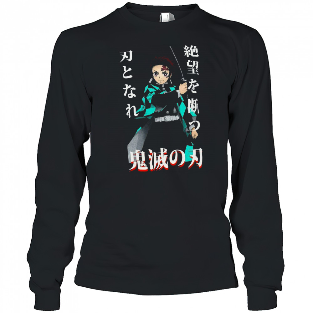 Demon Slayer Tanjiro shirt Long Sleeved