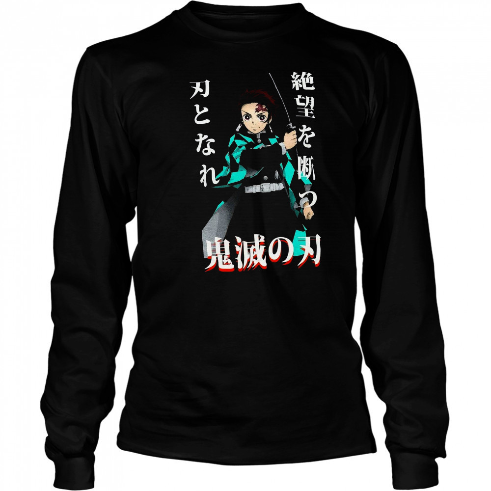 Demon Slayer Tanjiro shirt Long Sleeved
