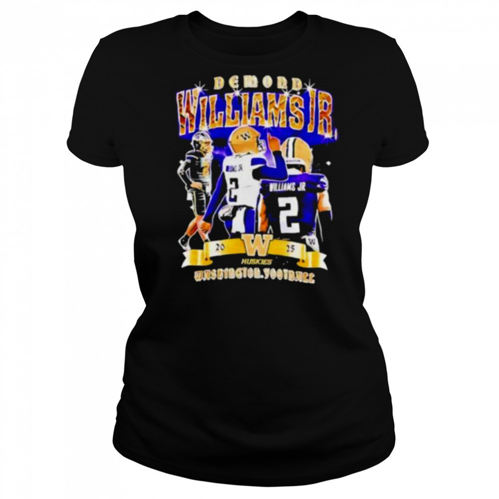 Demond Williams Jr Washington Huskies graphic shirt Women's T-shirt