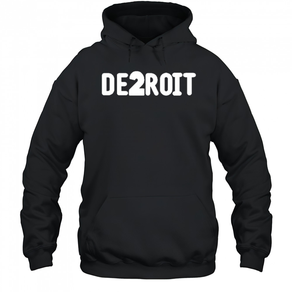 Detroit Lions De2roit T-Shirt Hoodie