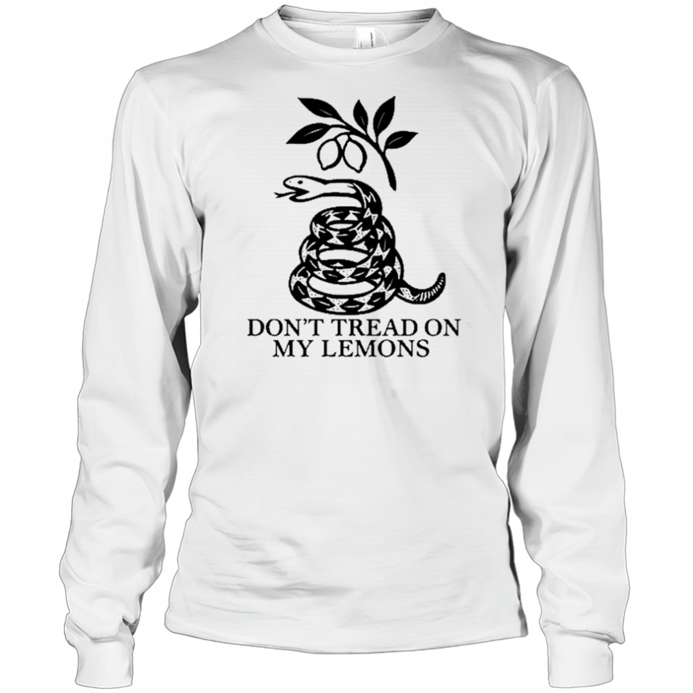 Don’t Tread On My Lemons T-Shirt Long Sleeved