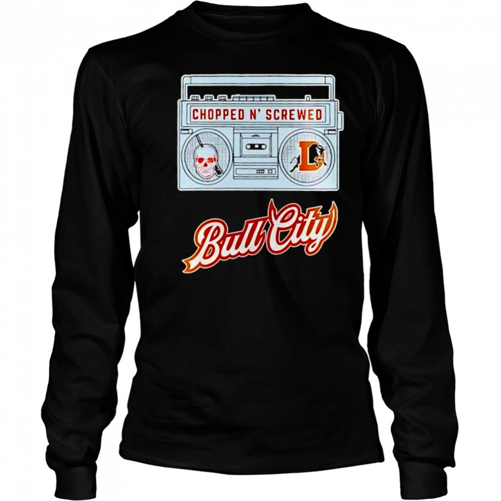 Durham Bulls Dj Screw Day 2025 Baseball shirt Long Sleeved