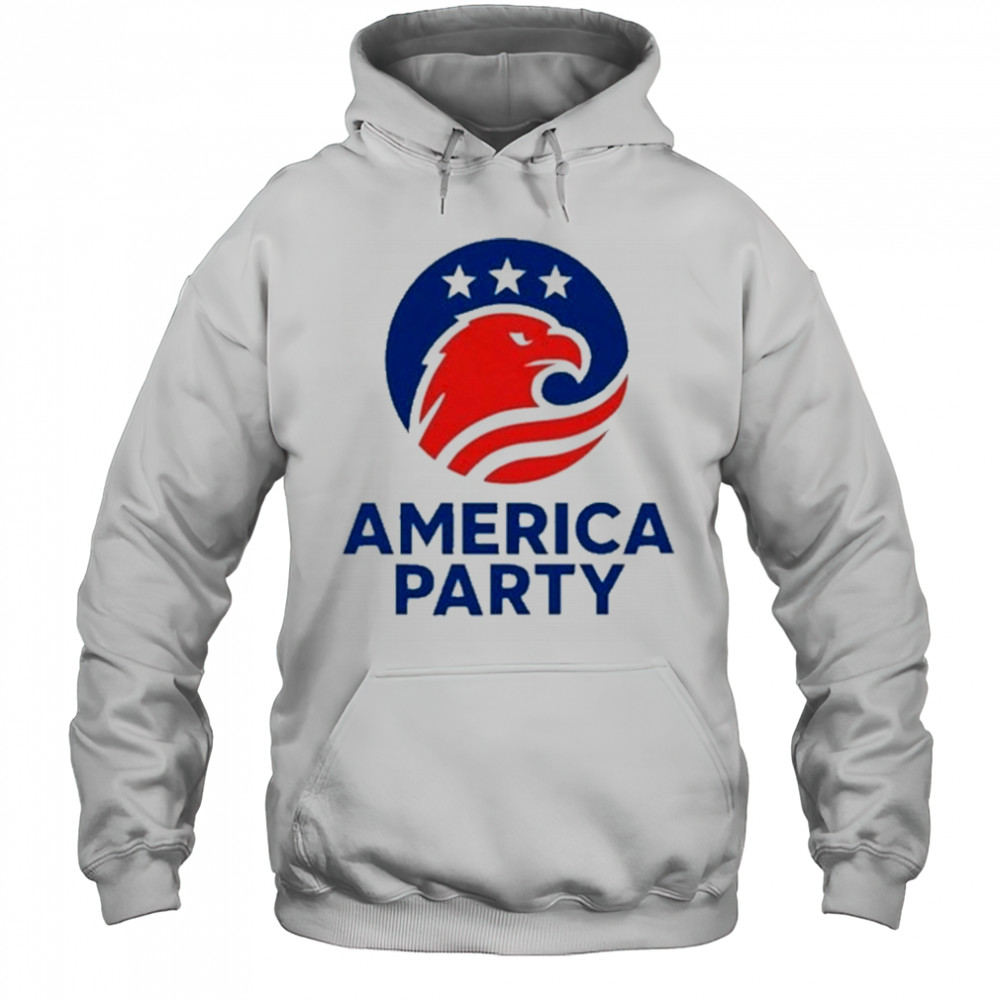 Elon Musk America Party Flag T-Shirt Hoodie