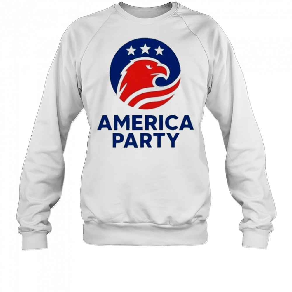 Elon Musk America Party Flag T-Shirt Sweatshirt