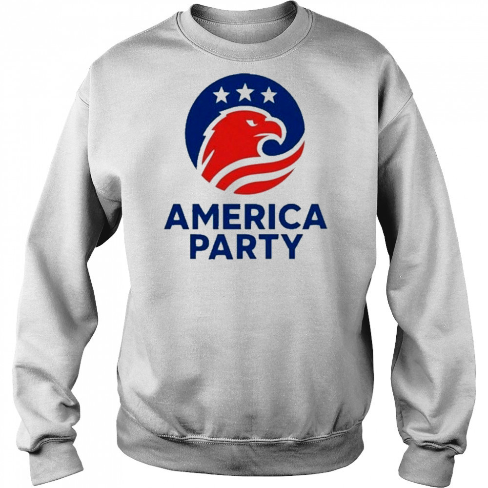 Elon Musk America Party Flag T-Shirt Hoodie