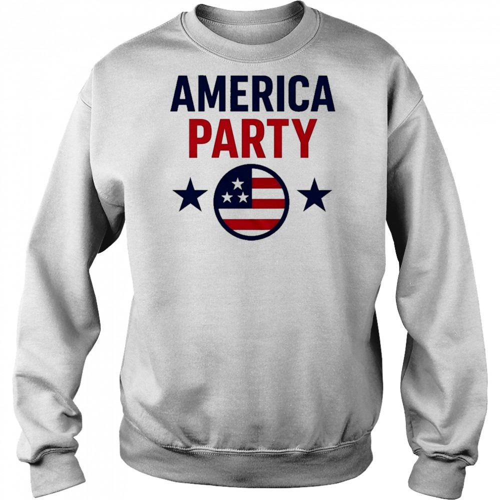 Elon Musk America Party Supporter T-Shirt Hoodie