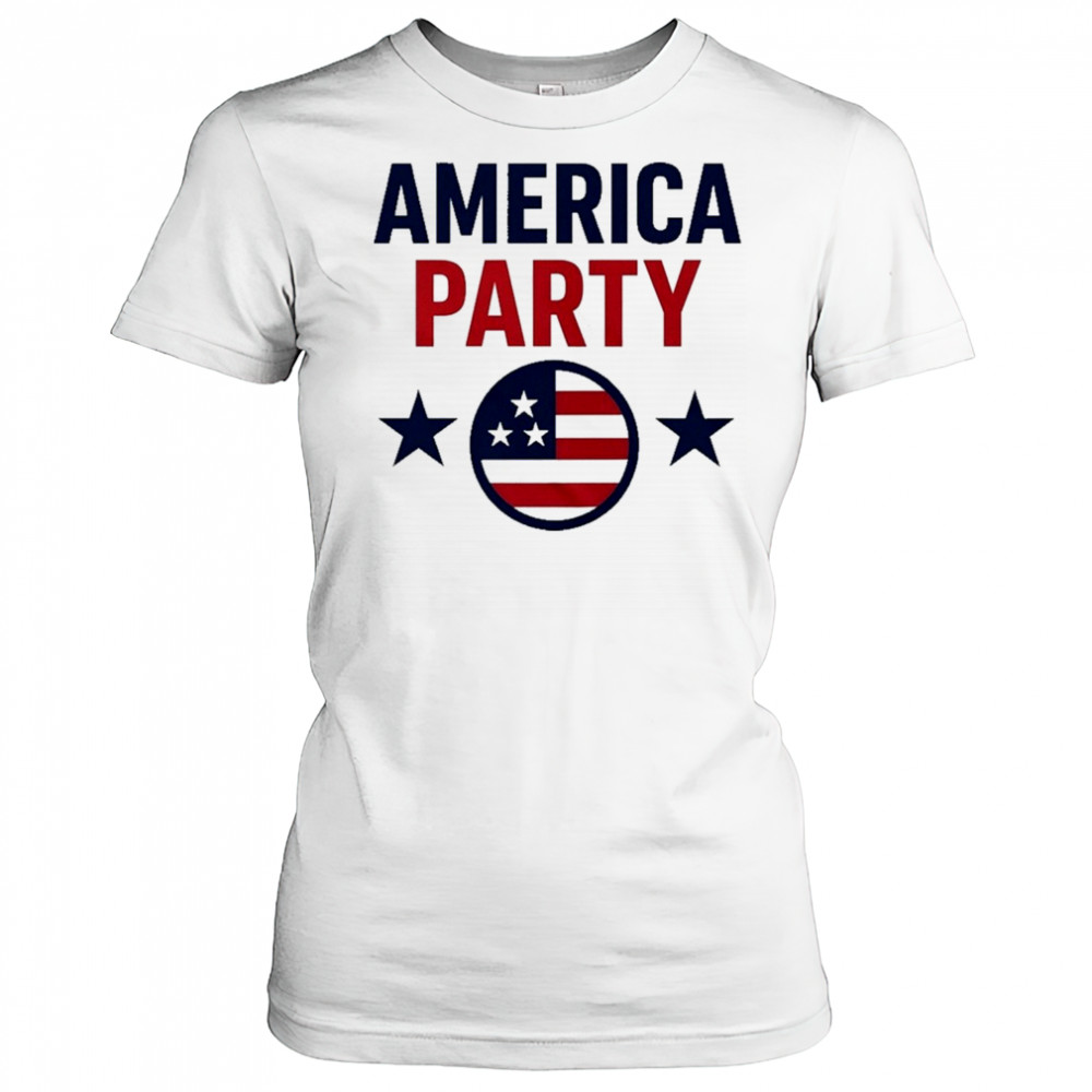 Elon Musk America Party Supporter T-Shirt Women's T-shirt
