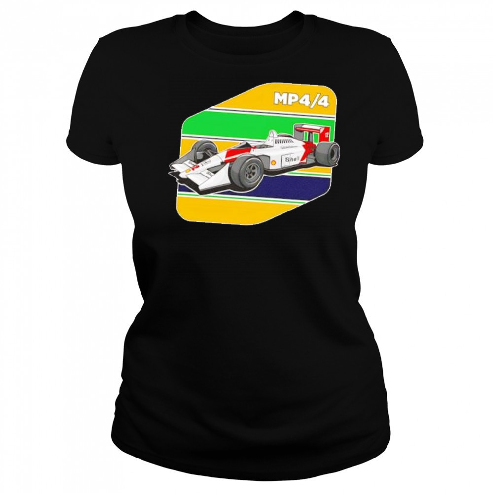 F1 Ayrton Senna McLaren MP4-4 shirt Women's T-shirt