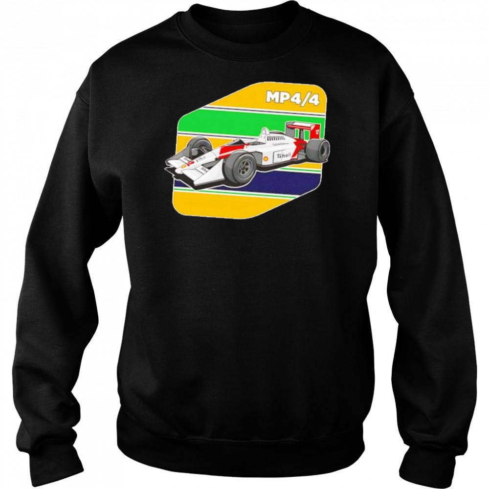 F1 Ayrton Senna McLaren MP4-4 shirt Hoodie