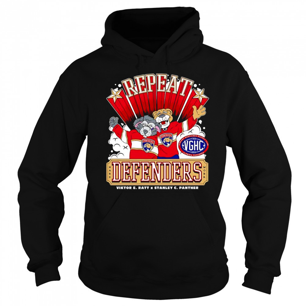 Florida Panthers 2024-2025 Back-to-Back Stanley Cup Champions Repeat Defenders shirt Sweatshirt