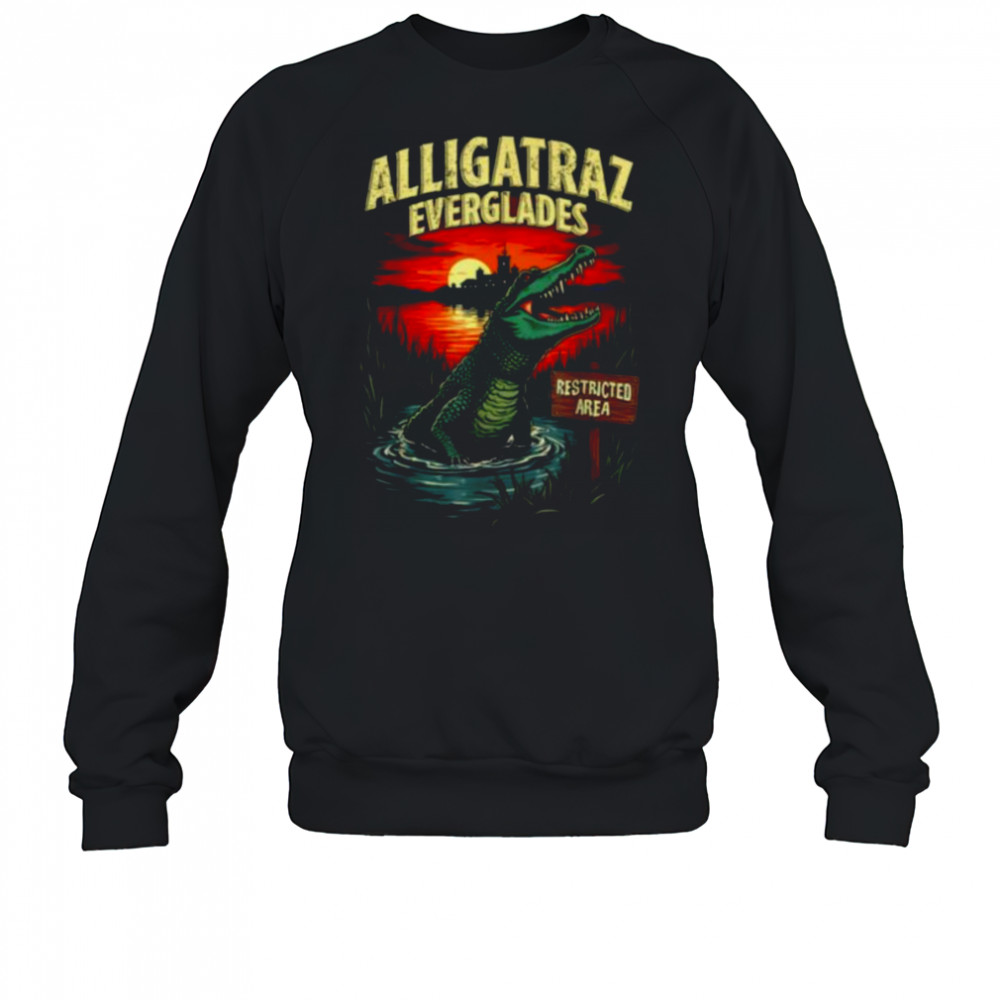 Funny Meme Alligatraz Everglades Alcatraz Men Women Gifts T Shirt Sweatshirt