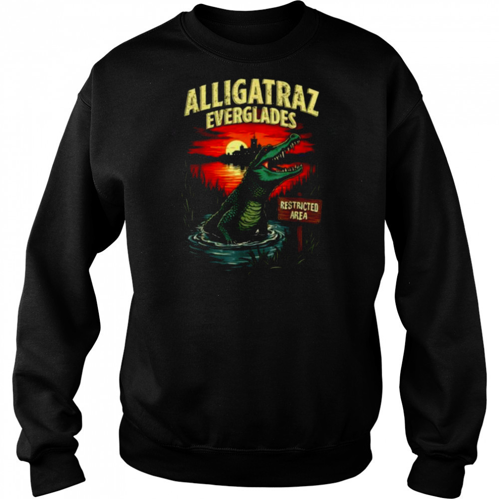 Funny Meme Alligatraz Everglades Alcatraz Men Women Gifts T Shirt Hoodie