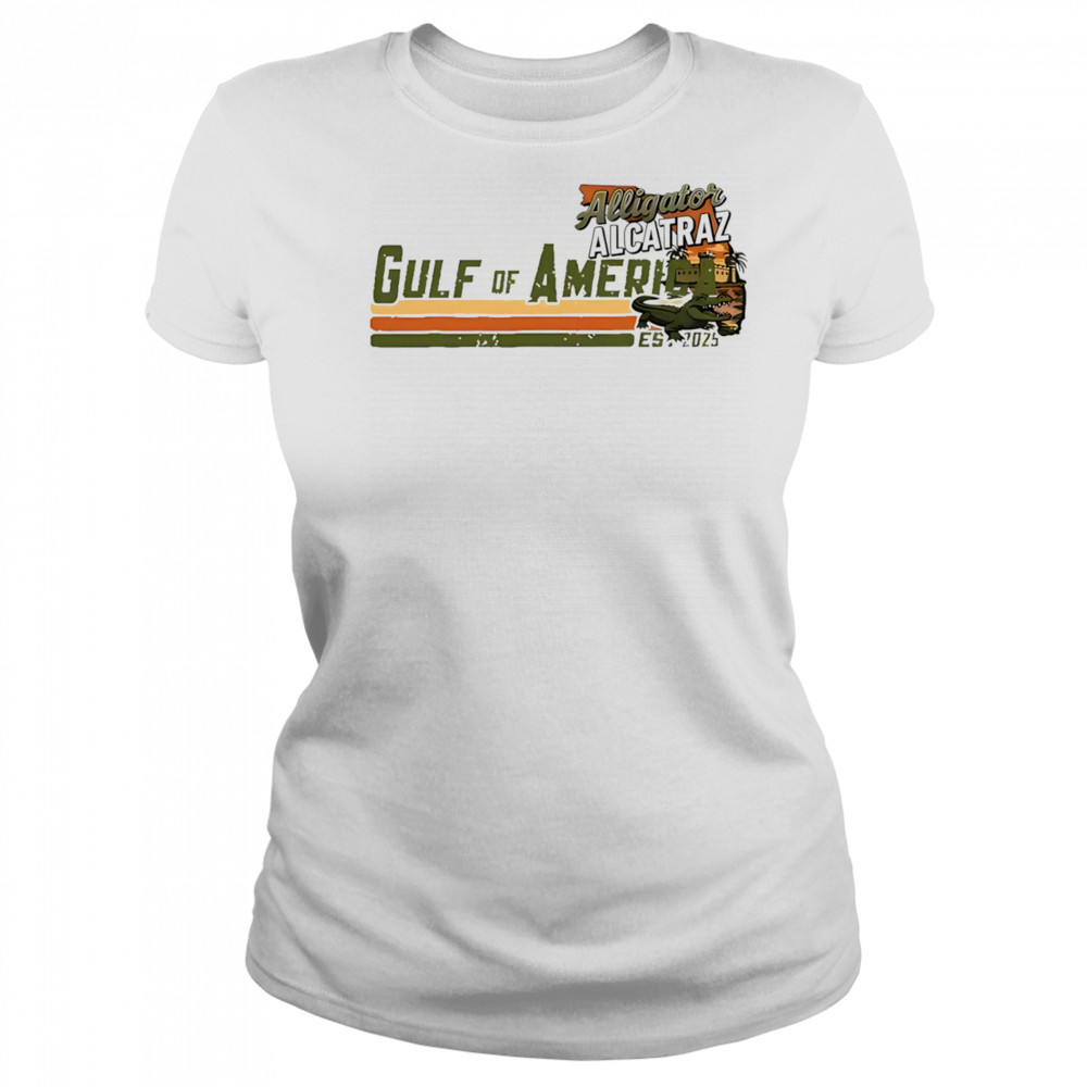 Gulf of America Alligator Alcatraz shirt Women's T-shirt