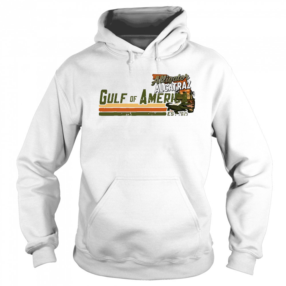 Gulf of America Alligator Alcatraz shirt Sweatshirt