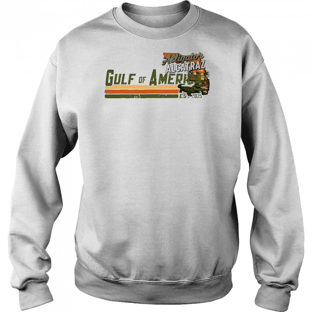 Gulf of America Alligator Alcatraz shirt Hoodie
