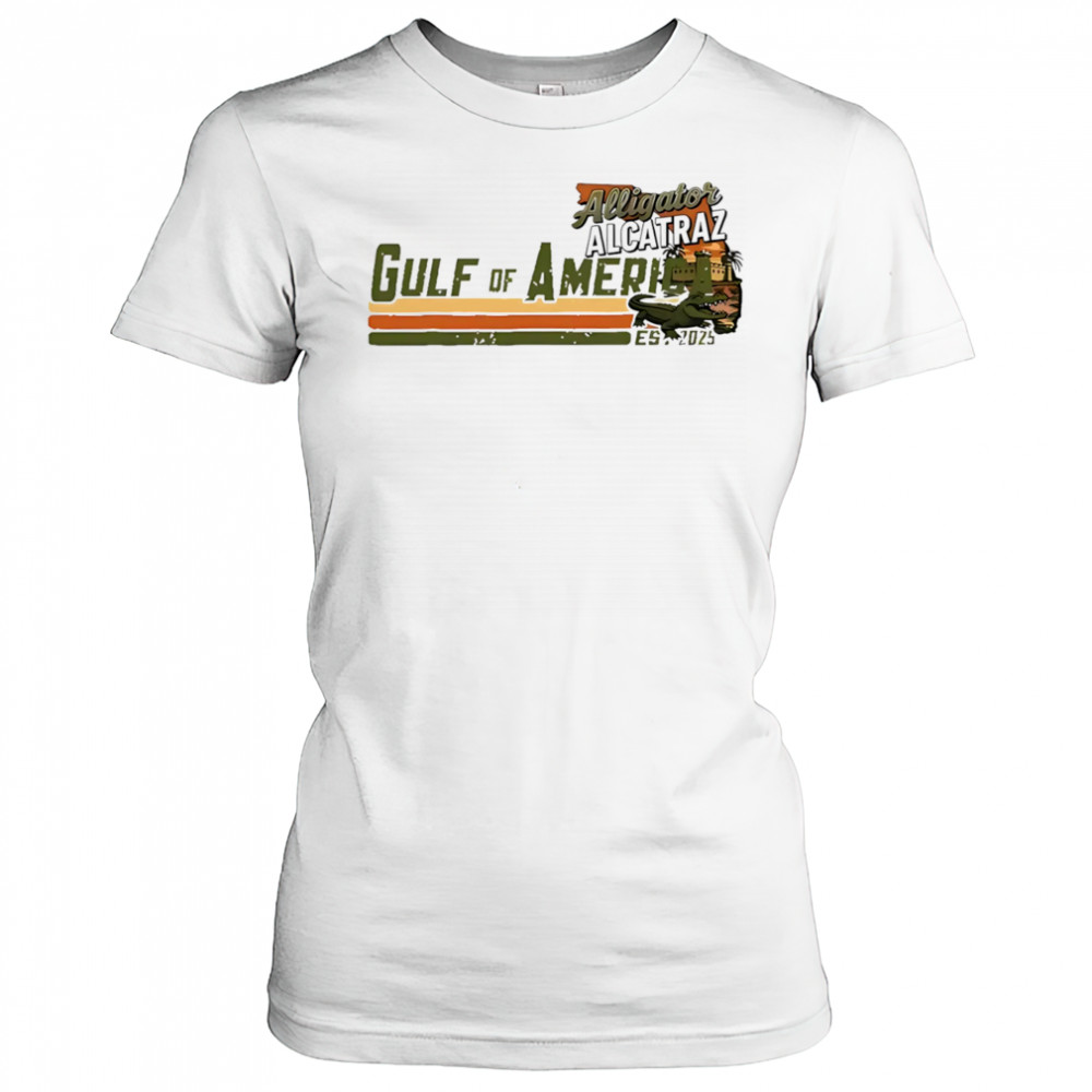 Gulf of America Alligator Alcatraz shirt Women's T-shirt