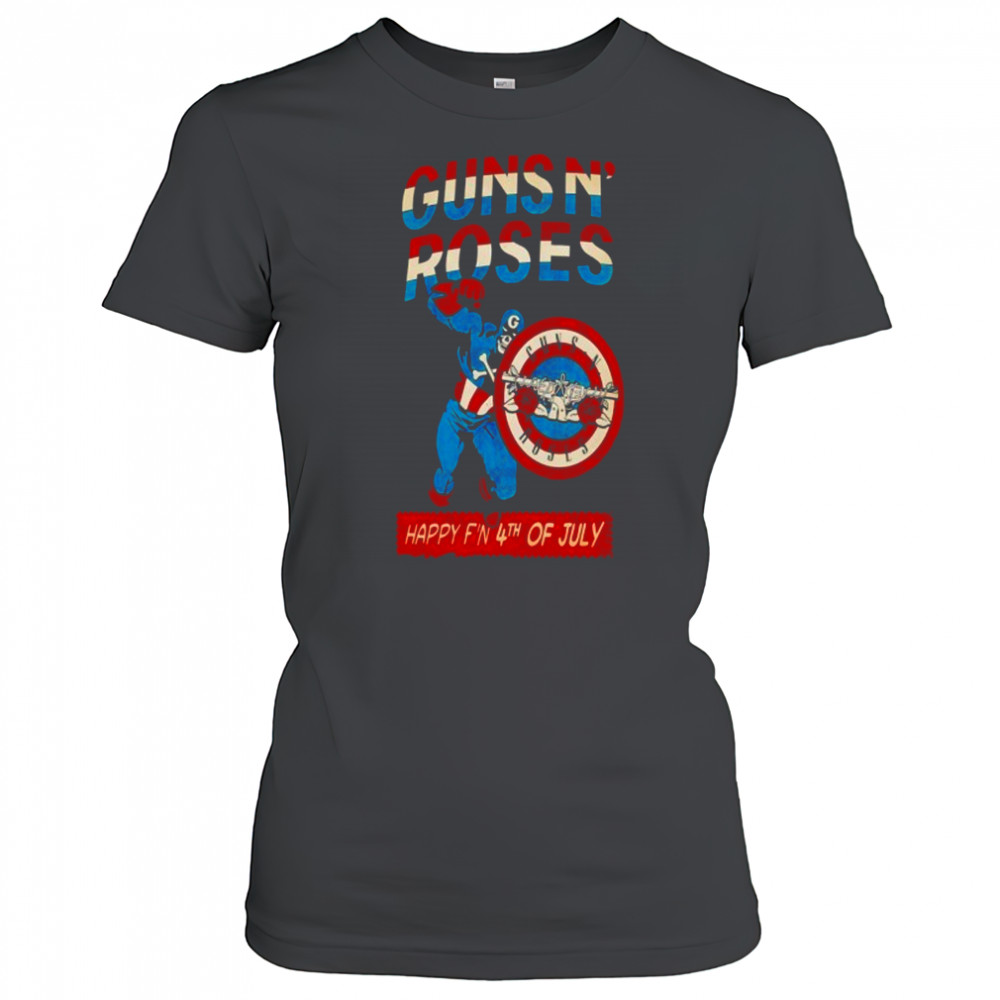 Gun N Roses Happy 4th Of July Unisex T-Shirt Women's T-shirt