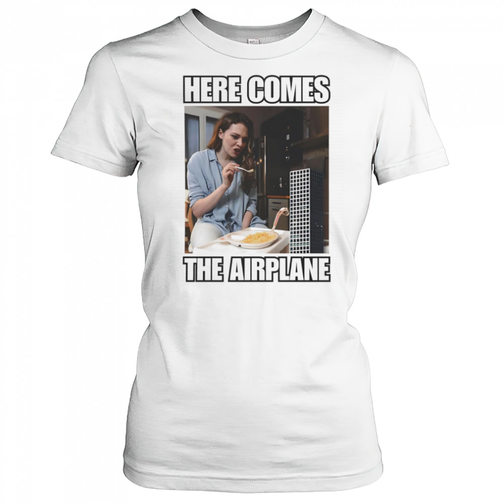Here comes the airplane shirt Women's T-shirt